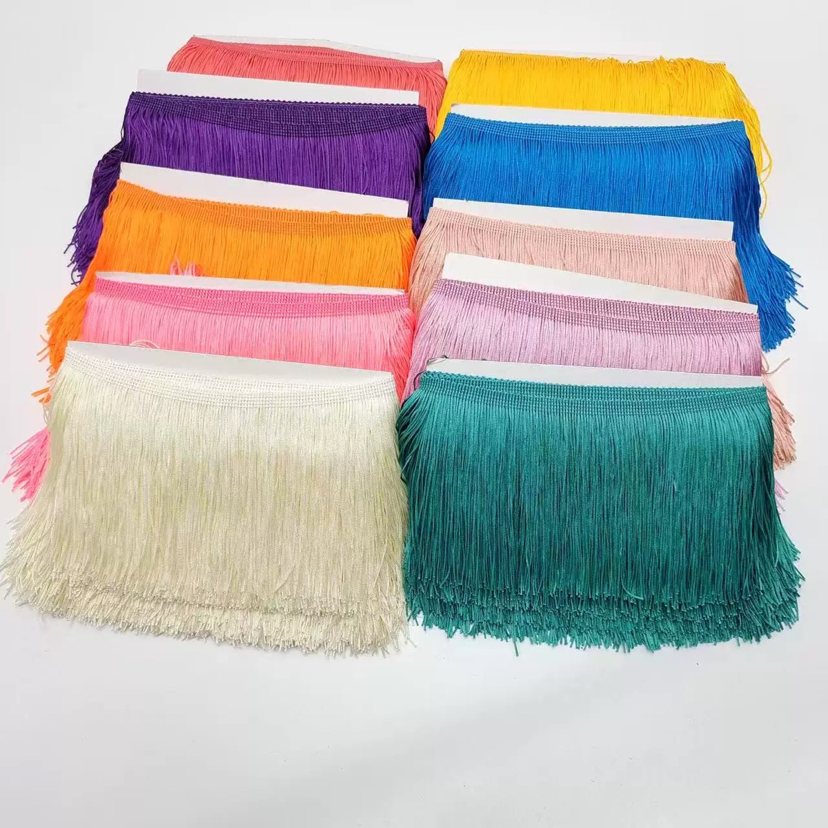 Fringe Ribbon Sewing - 5 Yards 15 cm Quastenfransen zum