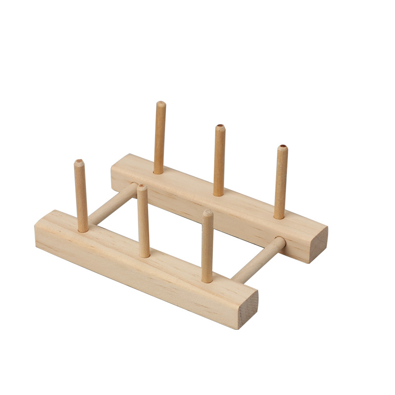 Craft Embellishment Storage - Holz Nähgarn Aufbewahrungsbox Spule Garn Halter