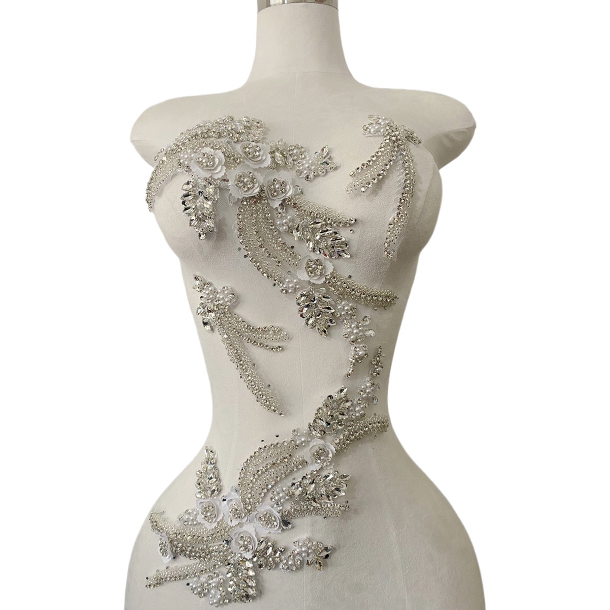 Sew On Rhinestone - DIY Handgenähte Applikationen zum Aufnähen für