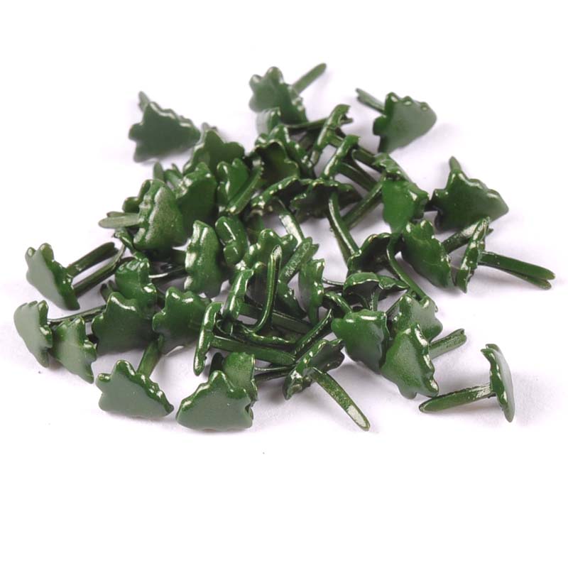 Embellishments For Scrapbooking - 50 Stück Mini-Weihnachtsbaum-Bralads, Scrapbooking, Verschönerung, Verschluss,