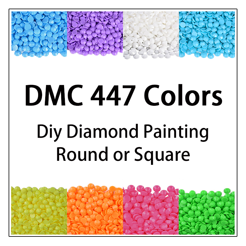 Craft Embellishment Storage - DMC 447 Farben 5D Diy Diamant