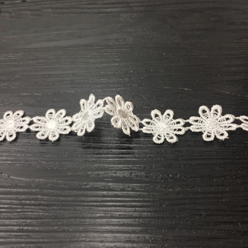 Lace Ribbon Trim - Nette Hohle Blumen Kleidungsstück Spitze Stoff