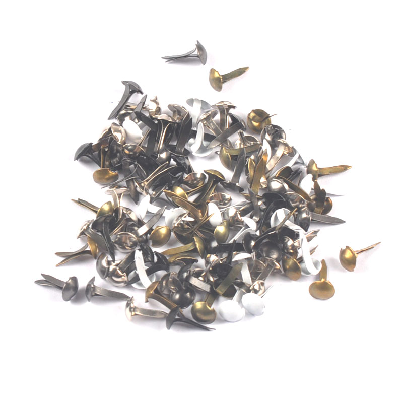 Embellishments For Scrapbooking - 100 Stück Mini-Bolzen aus schwarzem und