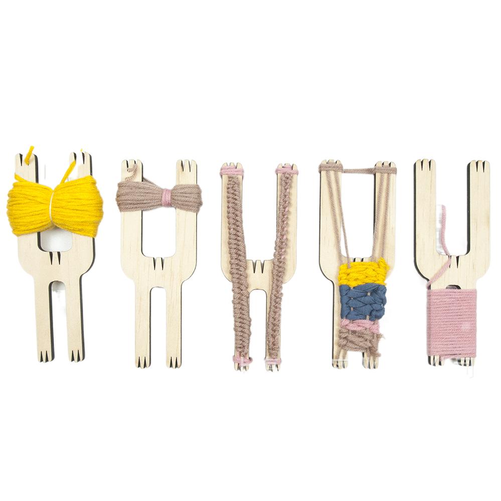 Pom Pom Maker Tool - 1 Stück Pompon-Maker, multifunktionale Blumengabel, Quastenherstellung,