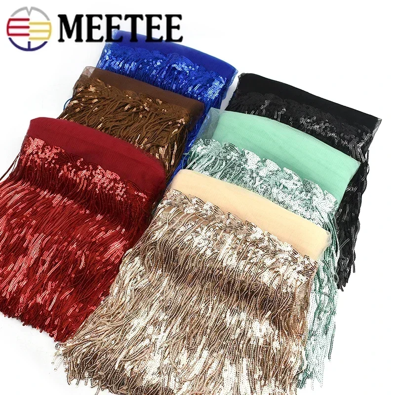 Fringe Ribbon Sewing - 2/5/10yards Pailletten stickerei Quaste Fransen Spitzen