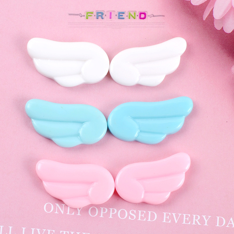 Embellishments For Scrapbooking - 10PCS Kawaii Nette Engel Flügel Flatback