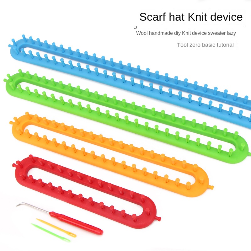 Pom Pom Maker Tool - Webstuhl-Strickset, Kunststoff-Bommel, Socken, Mütze, Schal, Schalshersteller,