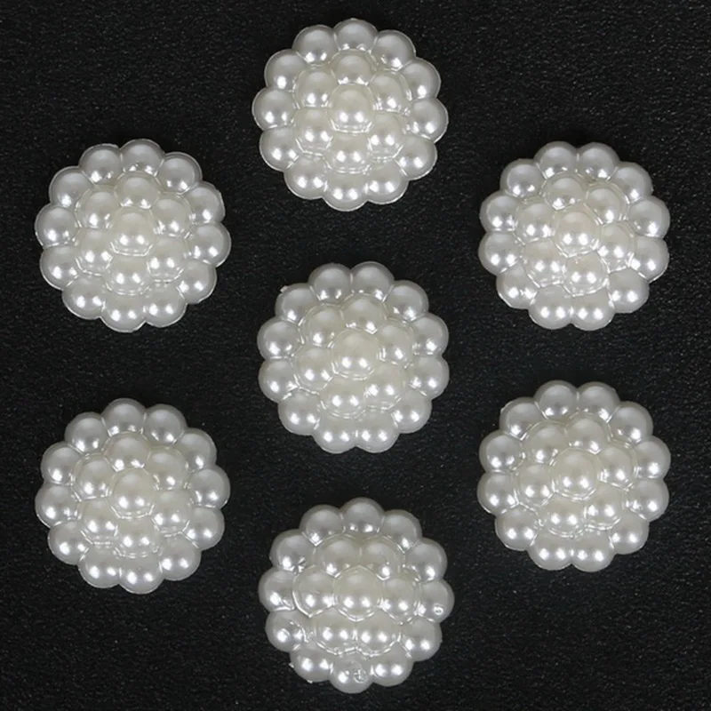 Embellishment Glue Craft - 80 Stück/Los Flache Perlen für Weihnachtskarten,