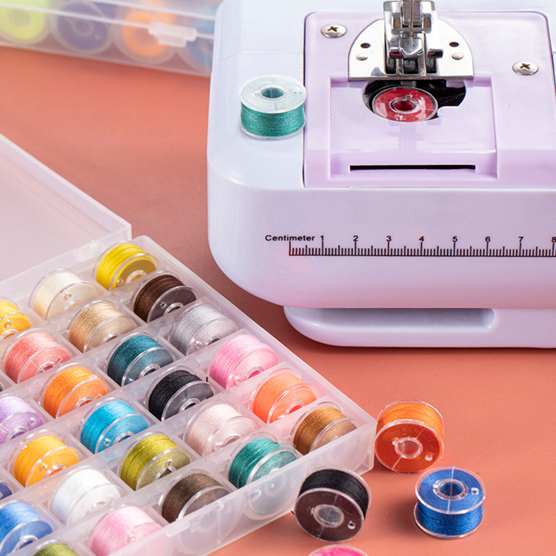 Neu【Nähspulen-Box-Set Nähmasch – Craft Embellishment Storage Bewertung und Preis