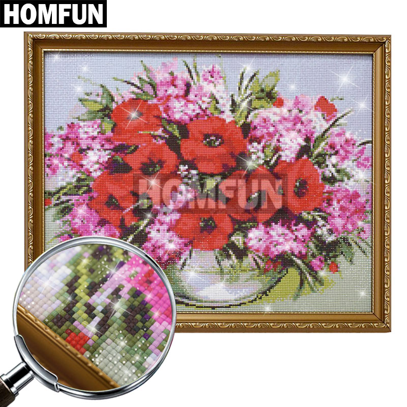 HOMFUN Vollquadrat/Runder Bohr – Craft Embellishment Storage Bewertung und Preis