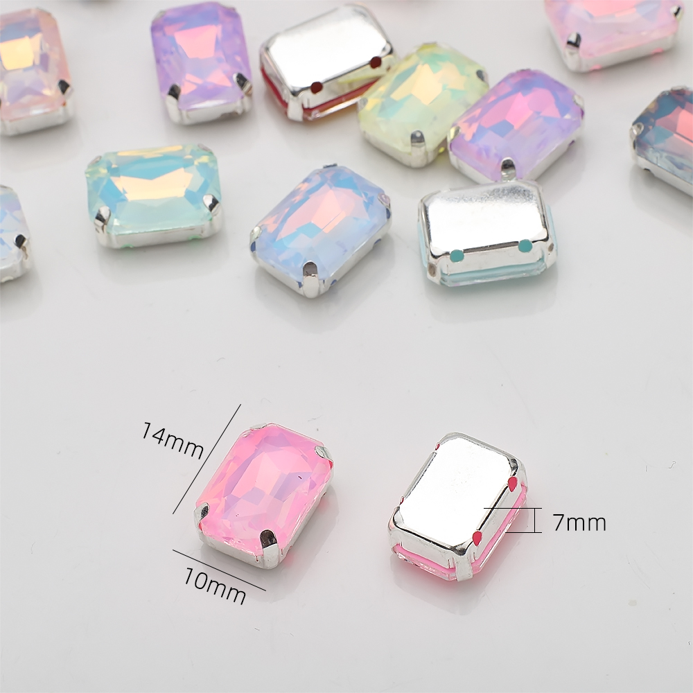 10 Stück 10 x 14 mm Strass zum – Sew On Rhinestone Bewertung und Preis