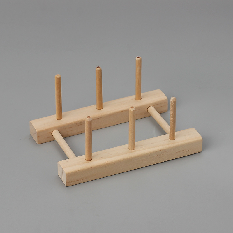 Holz Nähgarn Aufbewahrungsbox  – Craft Embellishment Storage Bewertung und Preis