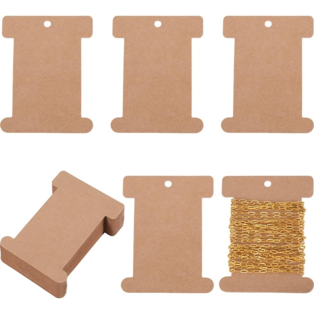 50 Stück Kartonspule, flacher  – Organza Ribbon Spool Bewertung und Preis