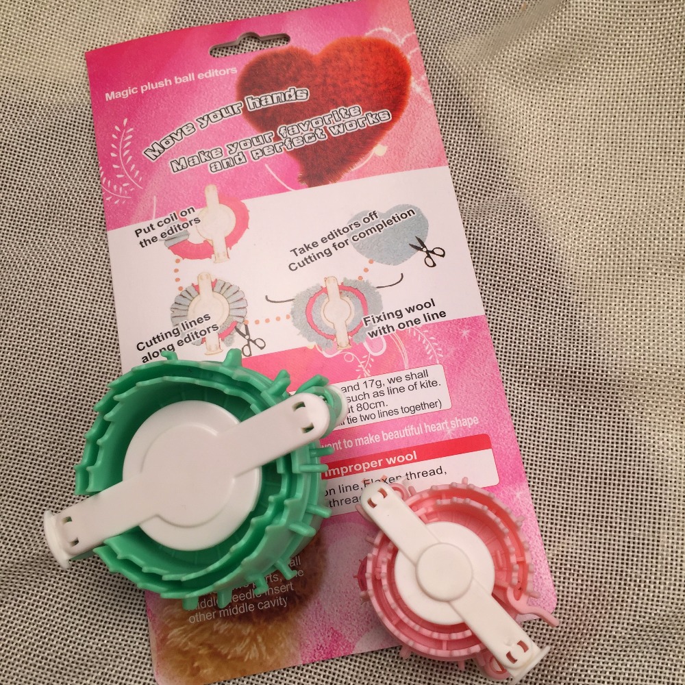 Freies Shippng Pompom Maker sü – Pom Pom Maker Tool Bewertung und Preis