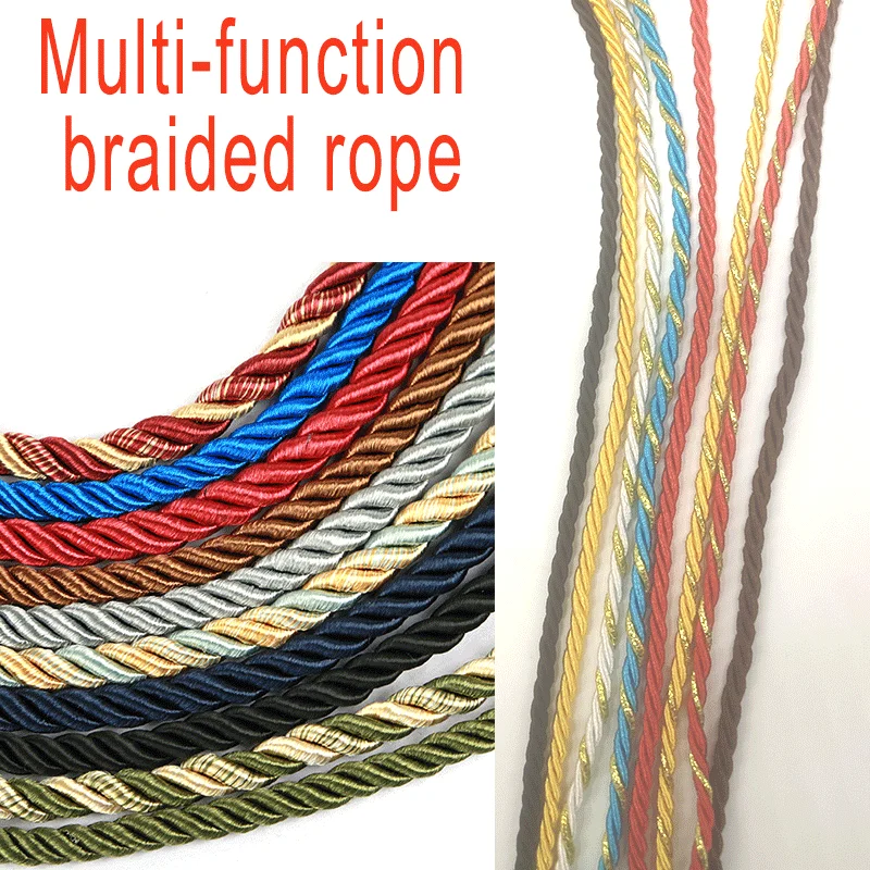 3 mm 10 m gedrehte Kordel, Sei – Cord Trim Twisted Bewertung und Preis