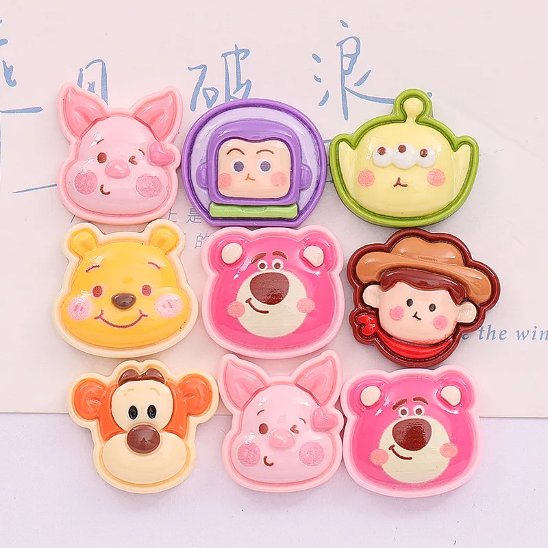10 Stück Harz-Cartoon-Figuren: – Embellishments For Scrapbooking Bewertung und Preis