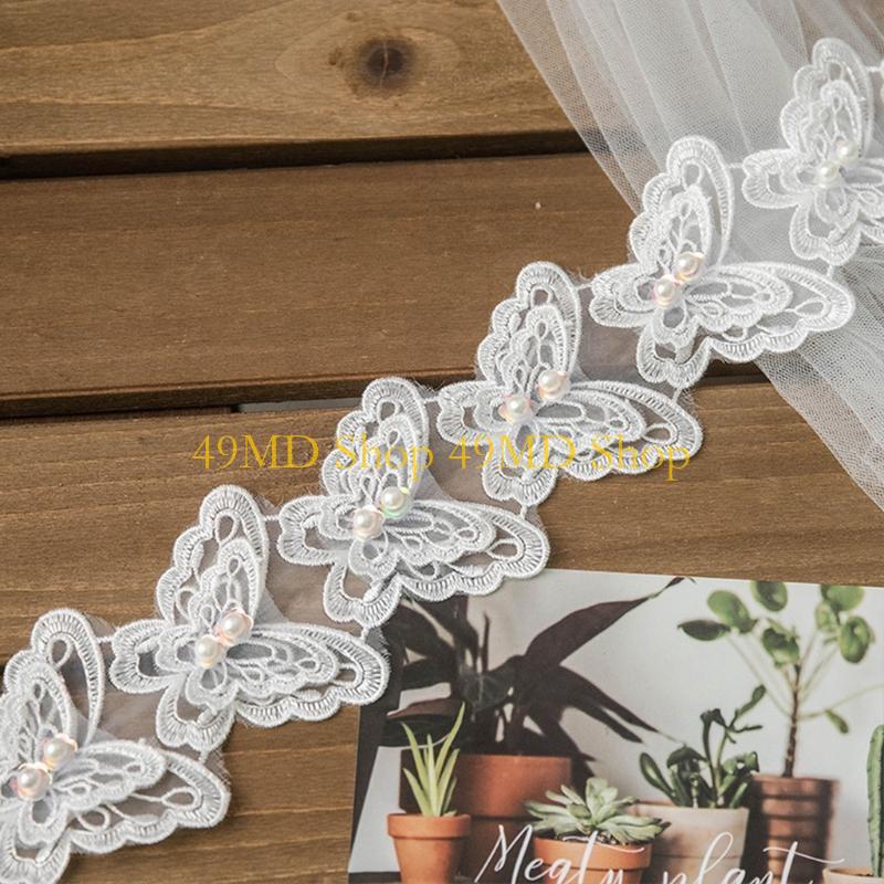 49MD 1 Yard Schleife für Schme – Lace Ribbon Trim Bewertung und Preis