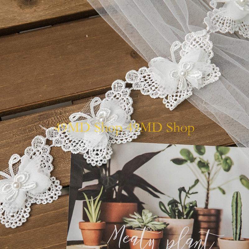 49MD 1 Yard Schleife für Schme – Lace Ribbon Trim Bewertung und Preis