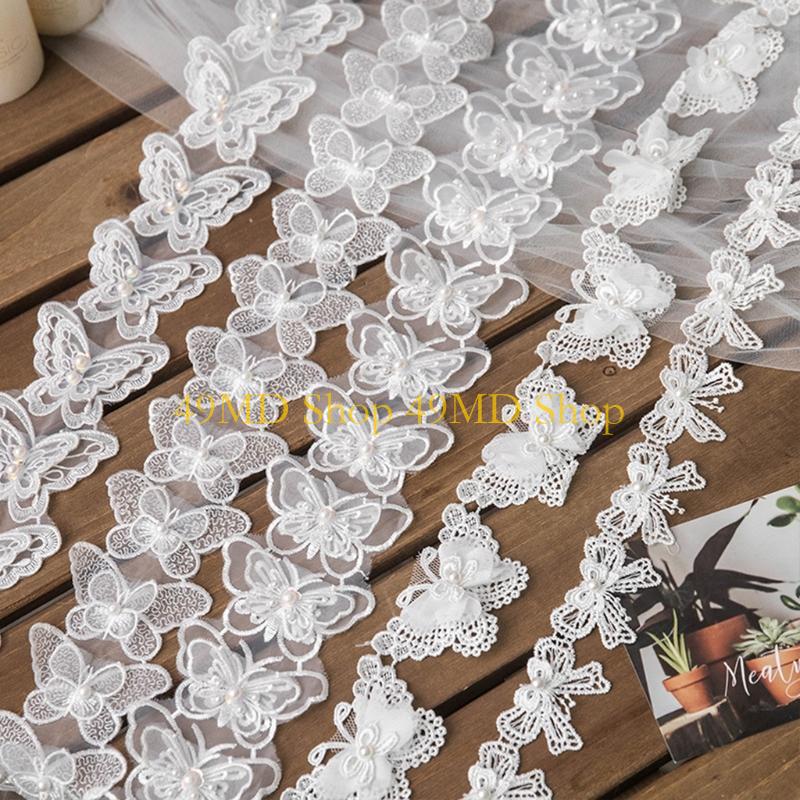 49MD 1 Yard Schleife für Schme – Lace Ribbon Trim Bewertung und Preis