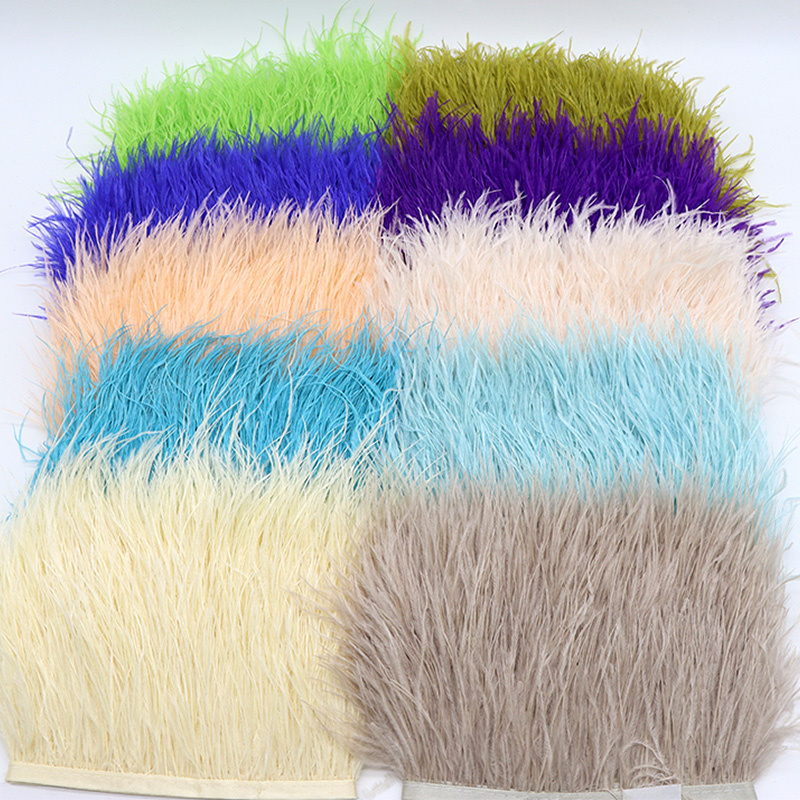 1M 8-10cm Schwarz Straußenfede – Feather Trim Marabou Bewertung und Preis