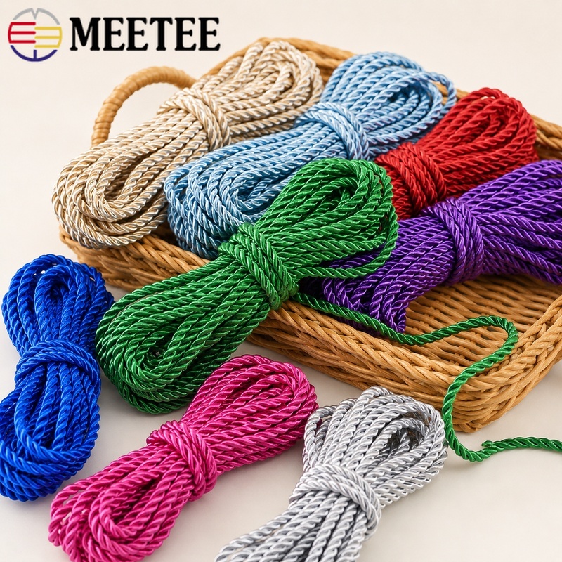 10/20M 5mm 3-Strang Gedrehtes  – Cord Trim Twisted Bewertung und Preis
