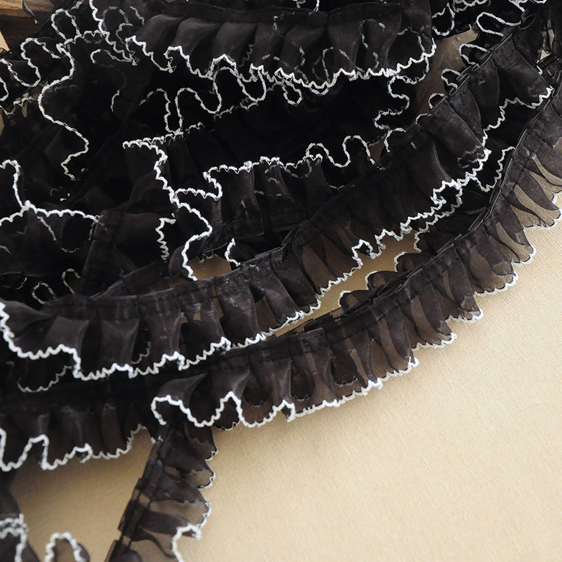 4CM Breite Luxus Weiß Guipure  – Fringe Ribbon Sewing Bewertung und Preis