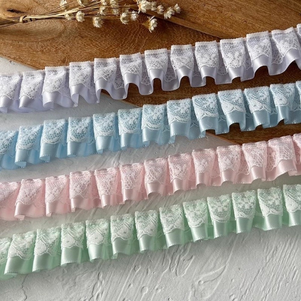 3 Meter Spitzenbänder, plissie – Lace Ribbon Trim Bewertung und Preis