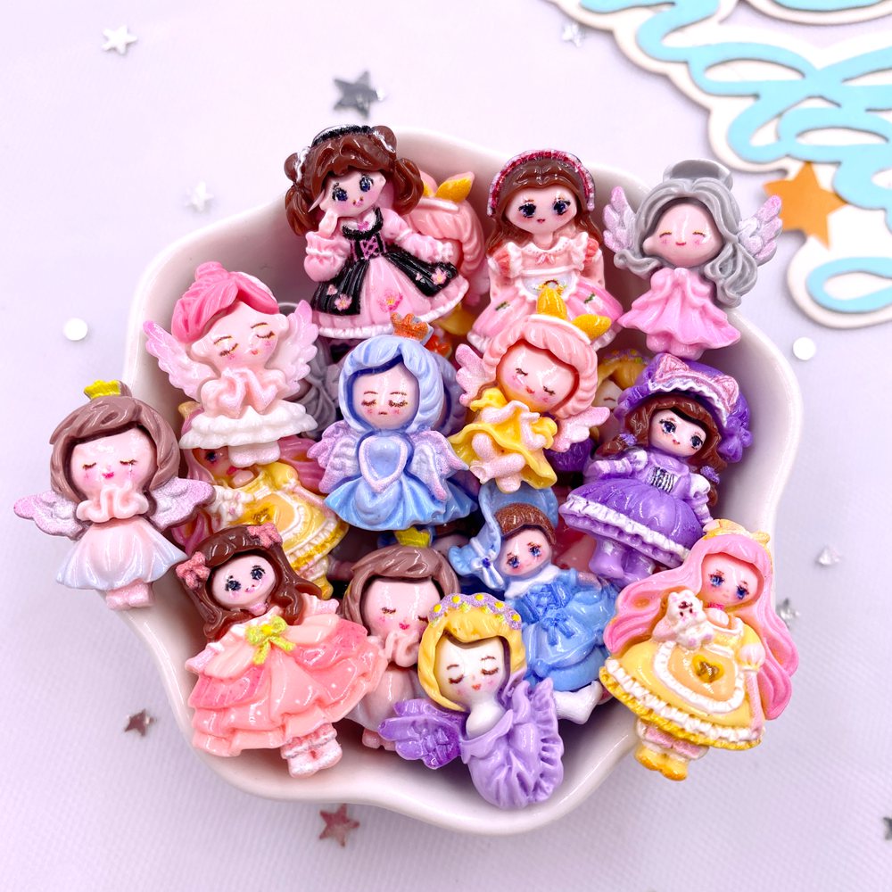 20 Stück bunte Cartoon-Engelsm – Embellishments For Scrapbooking Bewertung und Preis