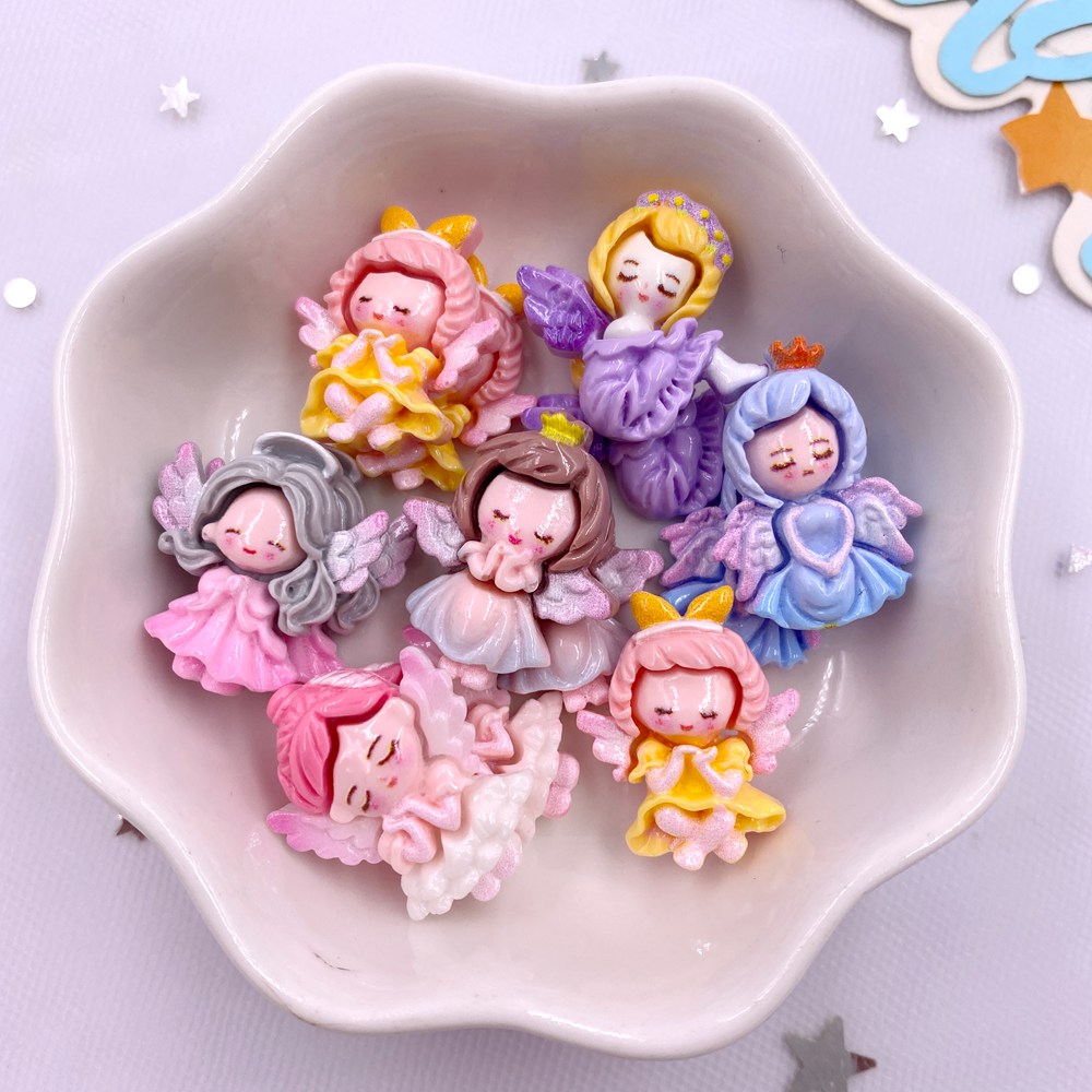 20 Stück bunte Cartoon-Engelsm – Embellishments For Scrapbooking Bewertung und Preis
