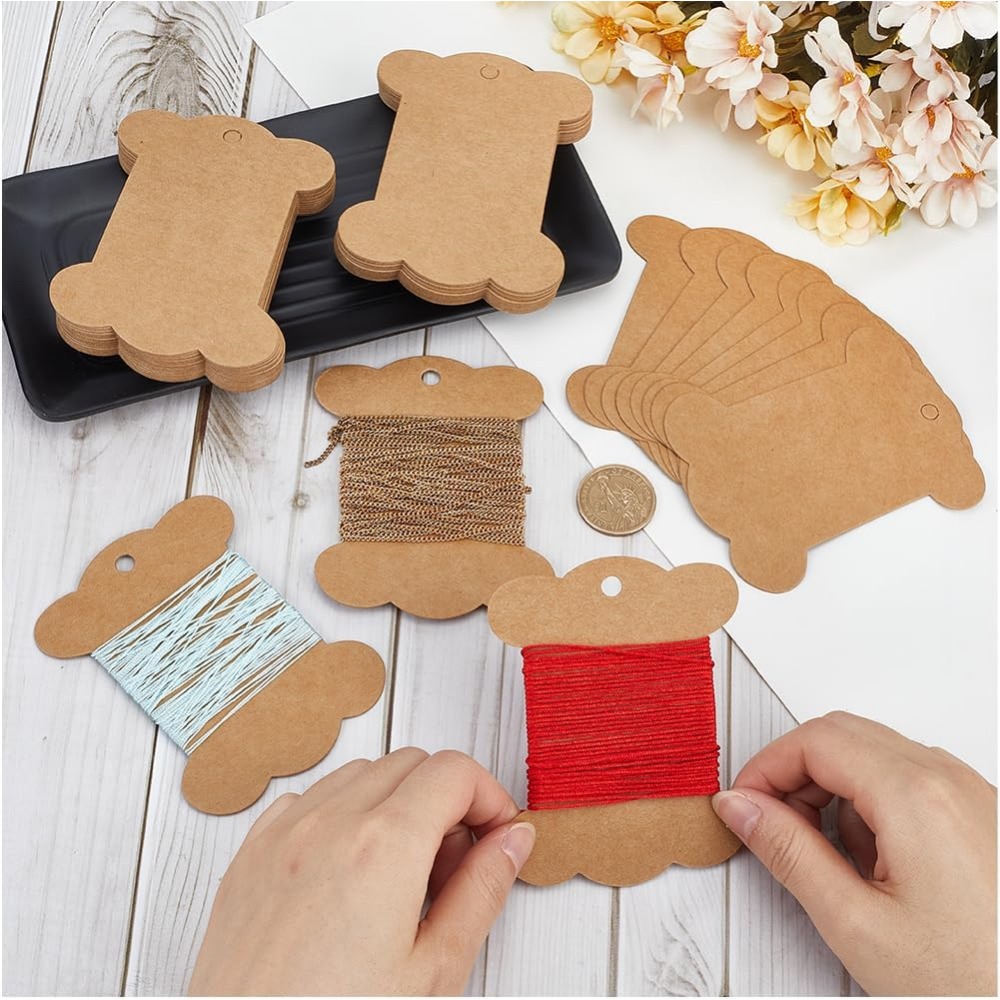 80 Stück Stickgarn, Kartonspul – Organza Ribbon Spool Bewertung und Preis