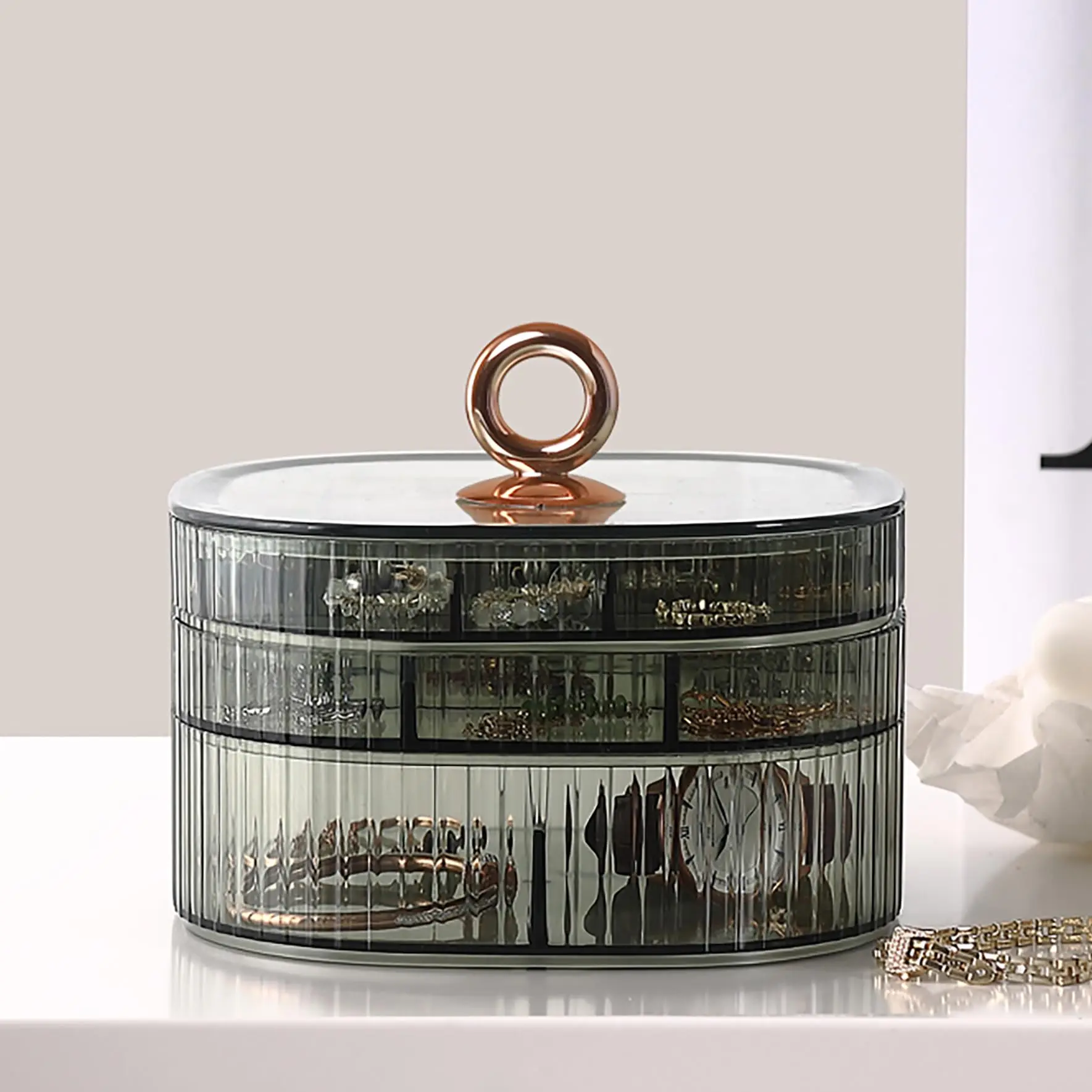 Schmuckbox, Schmuckorganizer m – Craft Embellishment Storage Bewertung und Preis