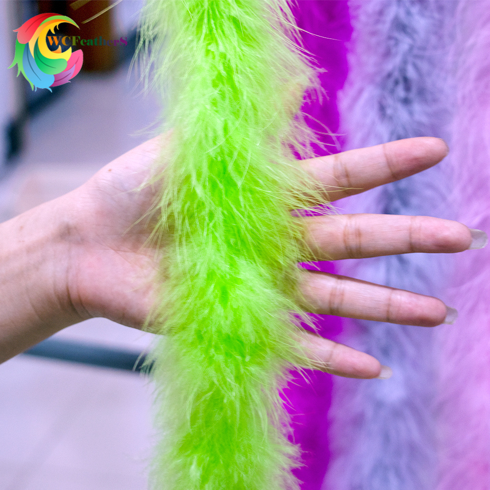 Natürlicher Marabu-Federbesatz – Feather Trim Marabou Bewertung und Preis