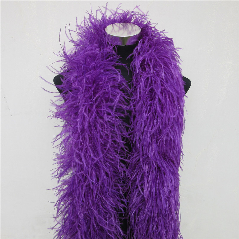 2 Meter 6-lagige weiße natürli – Feather Trim Marabou Bewertung und Preis